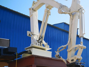 Примена ливења манипулатора испред пећи