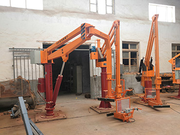 Карактеристике моћног манипулатора и принципа реализације равнотеже