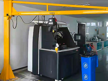 Колона тип електрични ротирајући Џиб Цране