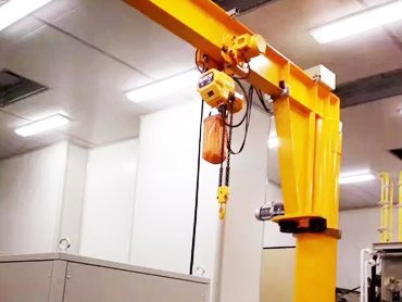 Ручно ротирајуће ручно подизање крана са цртежом Џиб крана